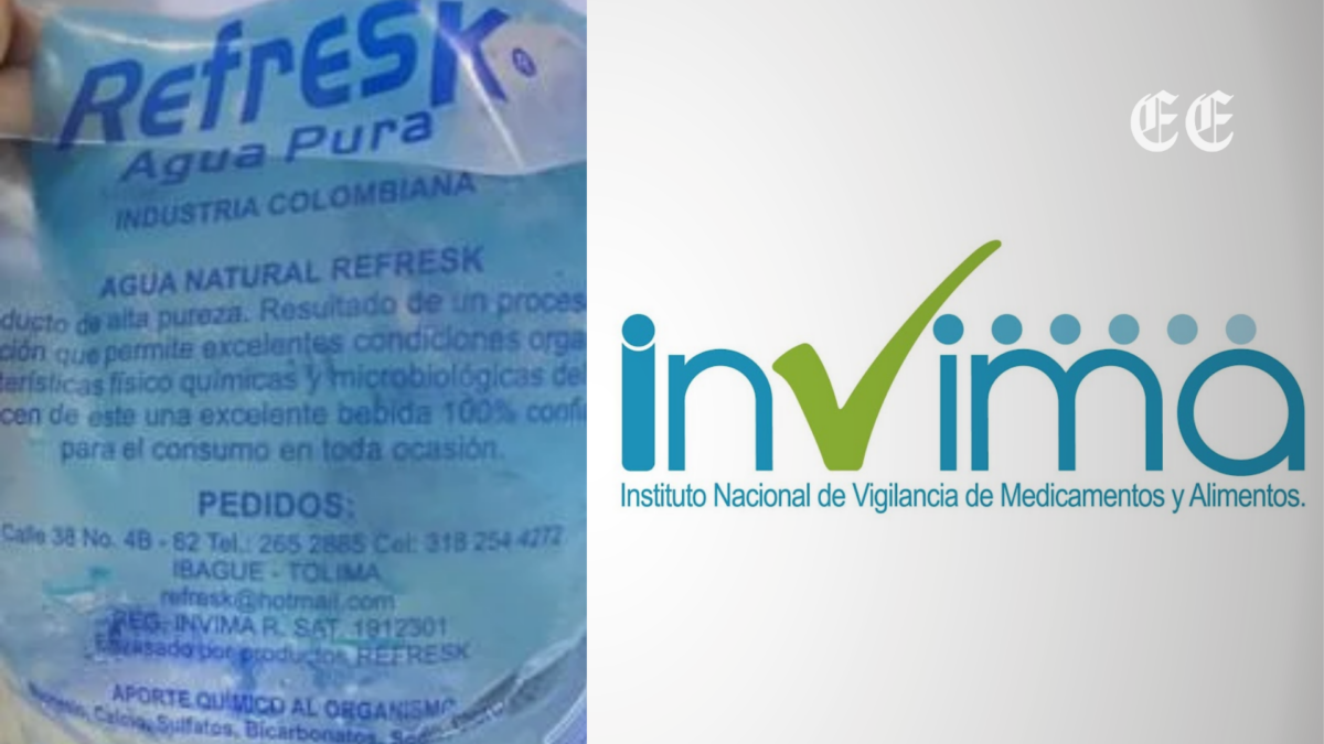 el invima ordena suspender la comercializacion de una marca de agua por utilizar un registro sanitario falso pagina web