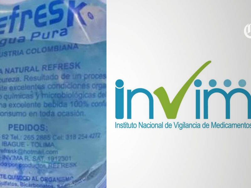 el invima ordena suspender la comercializacion de una marca de agua por utilizar un registro sanitario falso pagina web