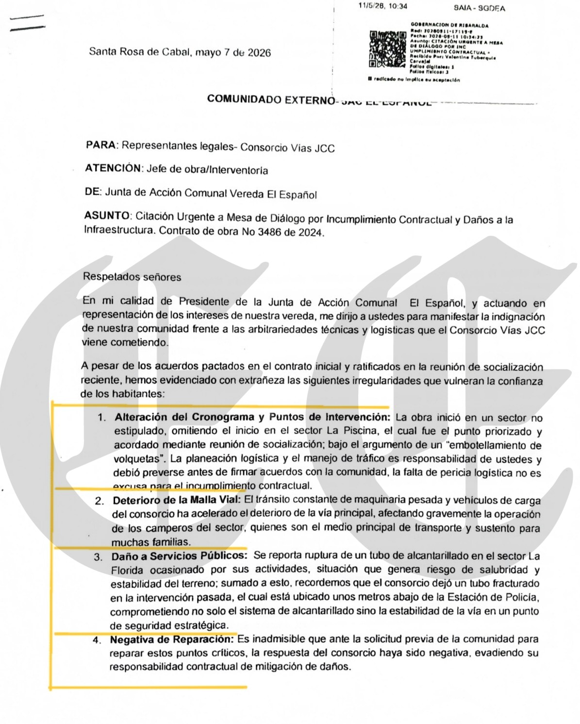 En la mira de la Procuraduría contrato de $17.000 millones para vías de El Español ¡Por incumplidos! 10 en la mira de la procuraduria contrato de 17 000 millones para vias de el espanol por incumplidos 3