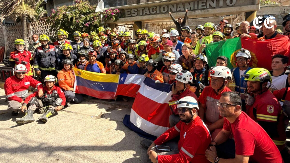 equipos de emergencia logran rescatar vivo a hernan gil tras una semana de los terremotos en venezuela rescate hernan venezuela redes sociales