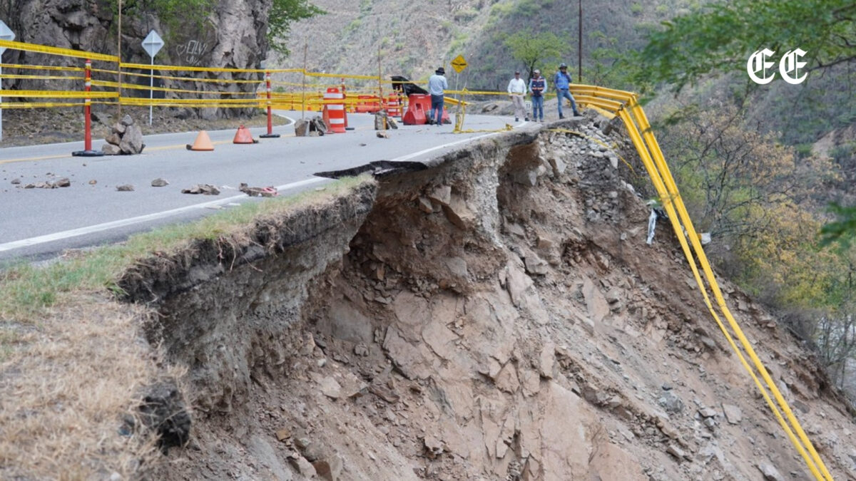 Inician trabajos de estabilización en la vía Bucaramanga-San Gil para frenar erosión causada por el río Chicamocha 1 inician trabajos de estabilizacion en la via bucaramanga san gil para frenar erosion causada por el rio chicamocha via san gil redes sociales