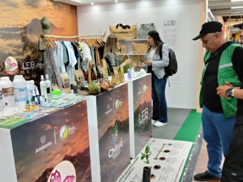 Negocios Verdes de la CARDER representan a Risaralda en la Feria Internacional del Medio Ambiente FIMA 2026