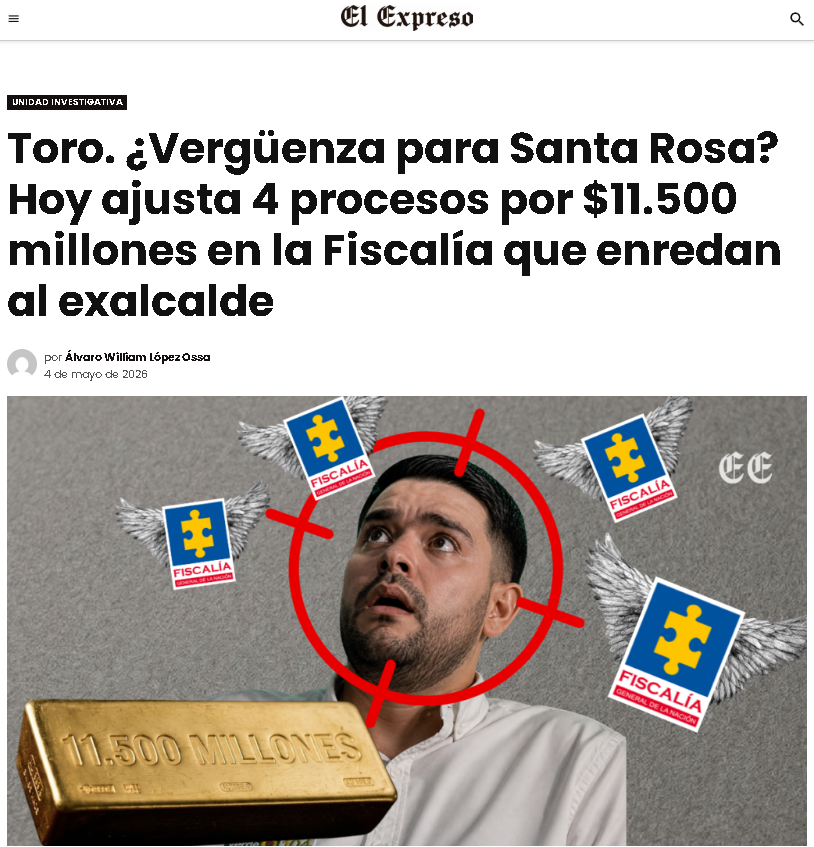 santa rosa de cabal con dos alcaldes del partido verde rajados en medio ambiente corregimientos con agua solo 3 horas al dia o nada captura de pantalla 2026 07 22 172103