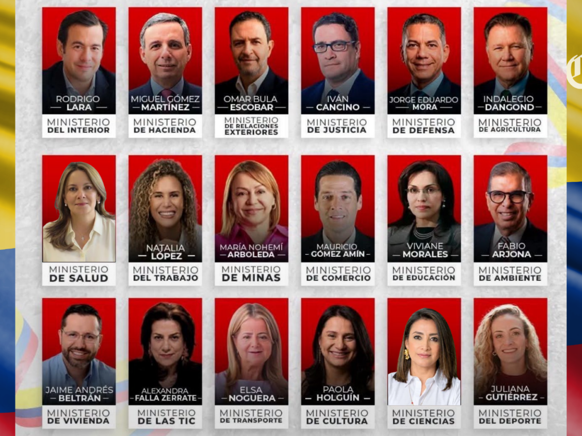 Abelardo De La Espriella completa la nómina de sus 18 ministros a pocos días de asumir la Presidencia en Cali