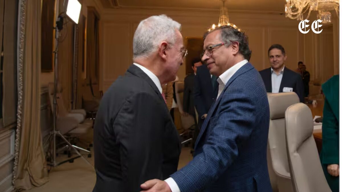 Uribe respalda la libertad de movilidad de Petro pero exige control sobre sus viajes 1 borrador automatico presidentes uribe petro