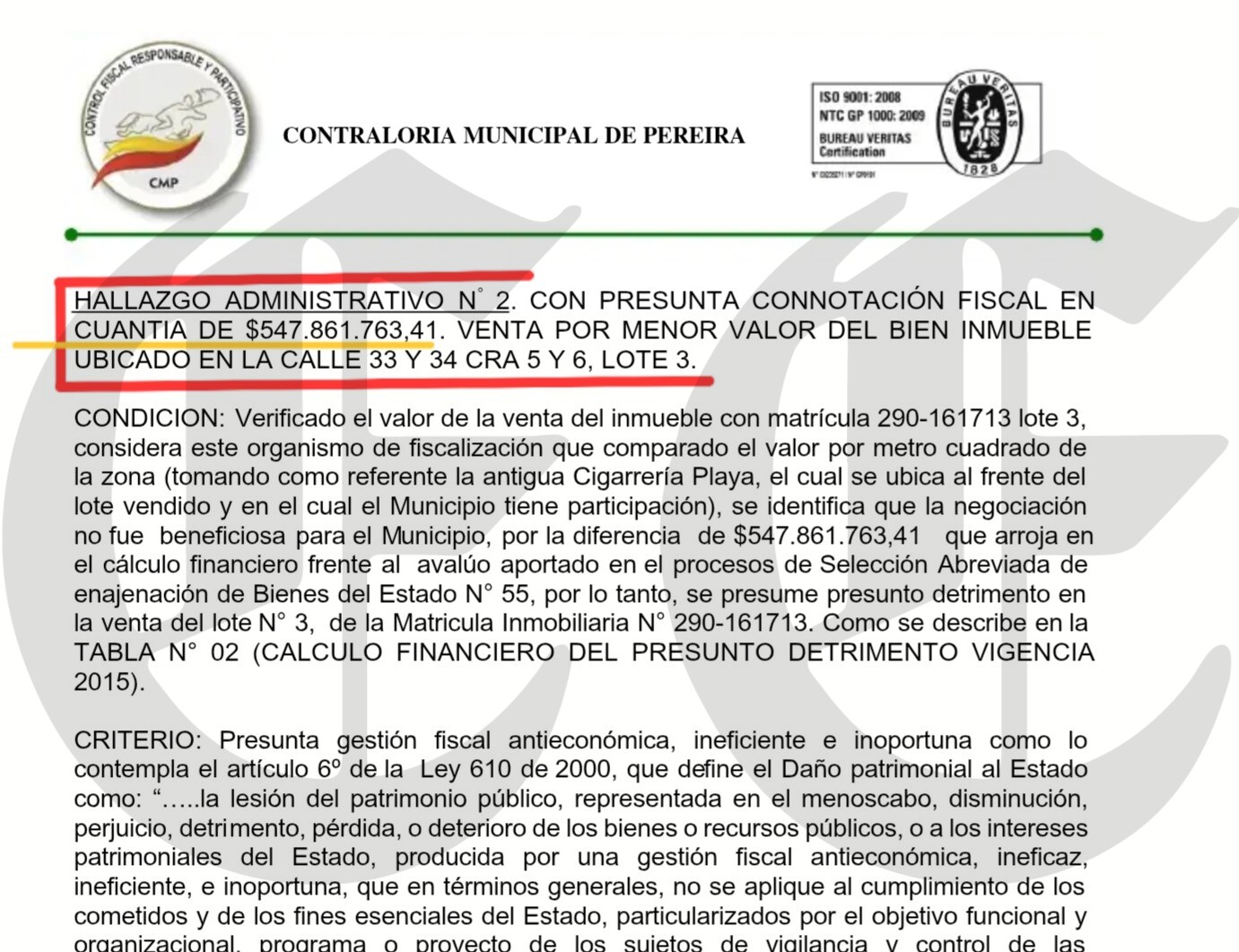 capturado jesus maria el hombre de los 3 billones de regalias y del lote del municipio casi regalado a una iglesia c1 1