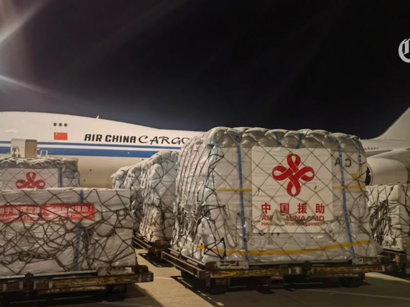 china entrega mas de 77 toneladas de ayuda humanitaria a colombia tras el reciente sismo pagina web