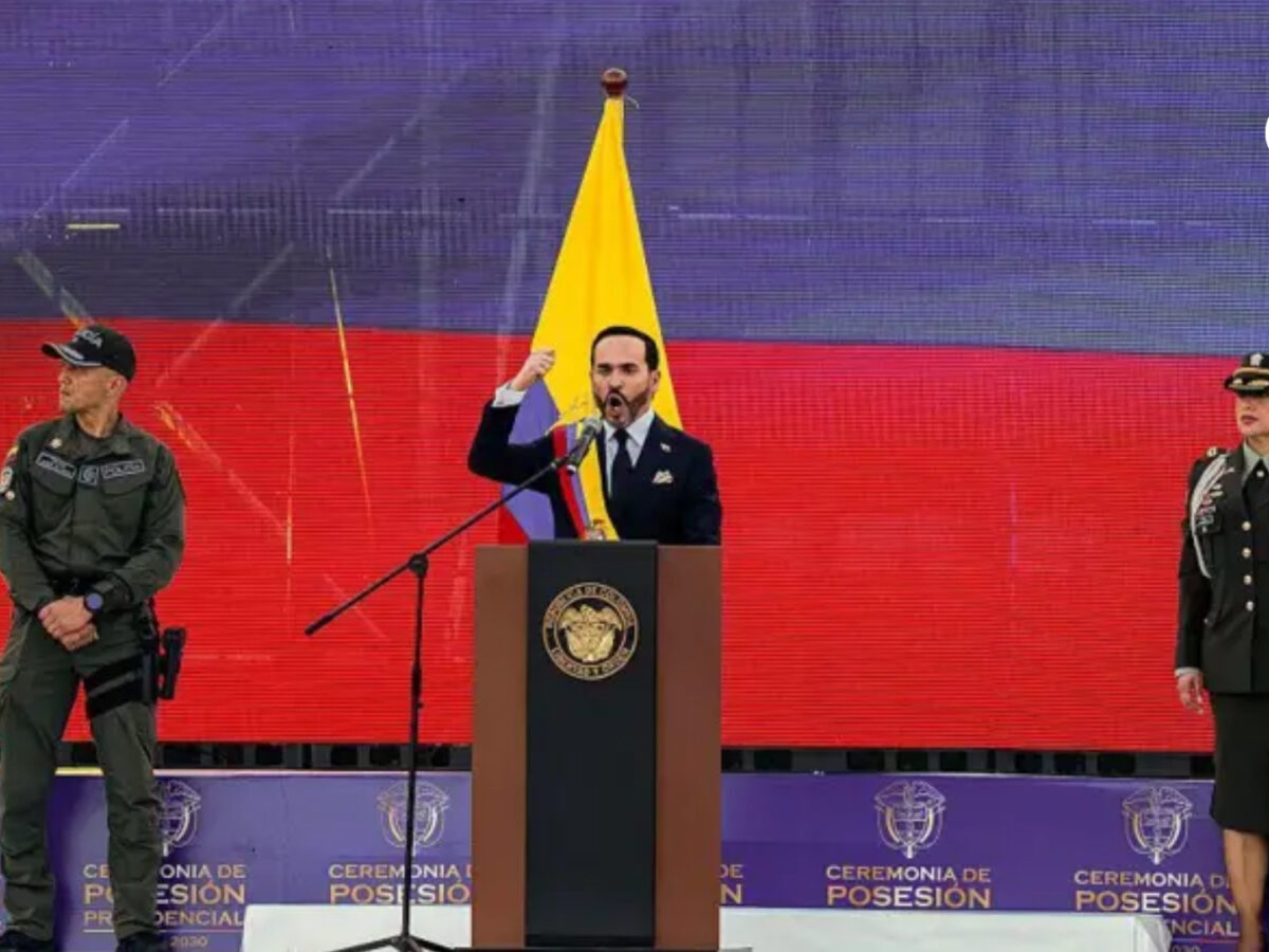 de la oracion al batallon militar asi fue la jornada de posesion de abelardo de la espriella en colombia posesion de la espriella getty images