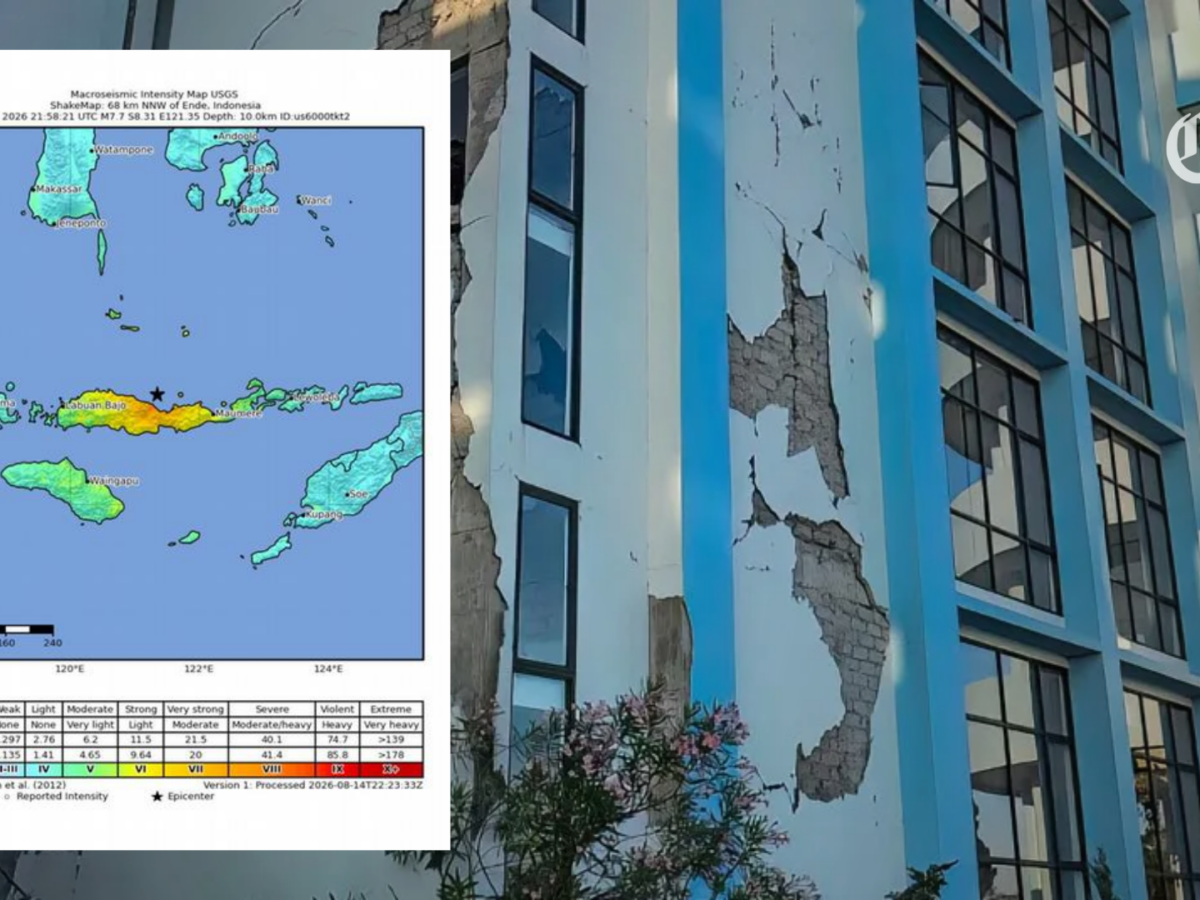 Devastador terremoto de magnitud 7,7 sacude el este de Indonesia y desata evacuaciones de emergencia