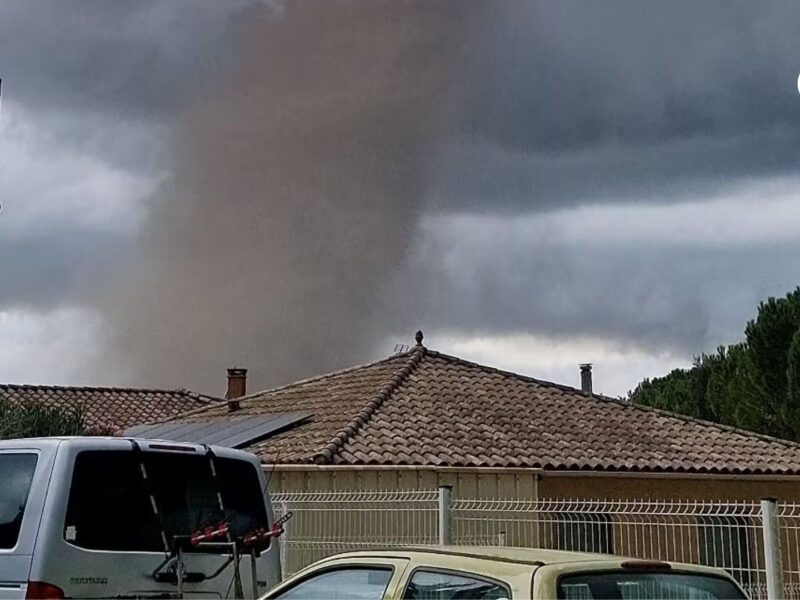 inusual y devastador tornado arrasa el sur de francia destruye unas 300 viviendas y deja al menos 41 heridos tornado francia reuters