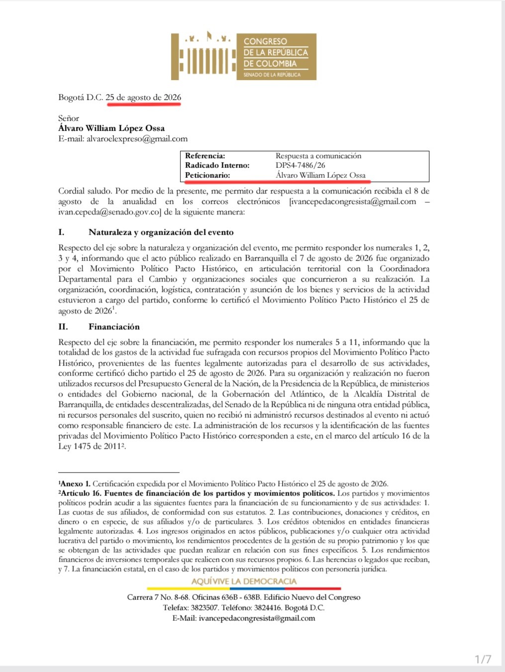 Iván Cepeda, revolución con licencia y facturas en el más allá 2 ivan cepeda revolucion con licencia y facturas en el mas alla 1