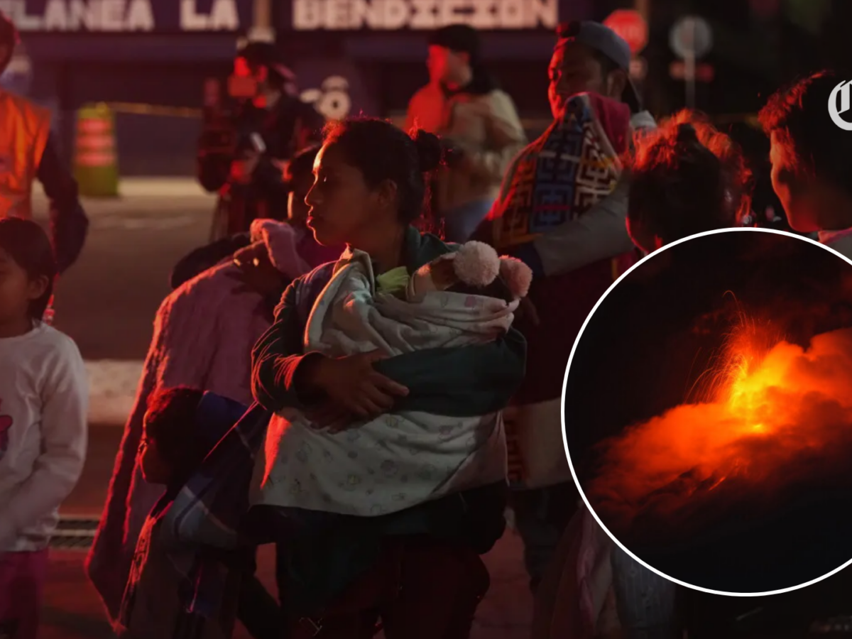 La erupción del Volcán de Fuego en Guatemala obliga a evacuar a casi dos mil personas