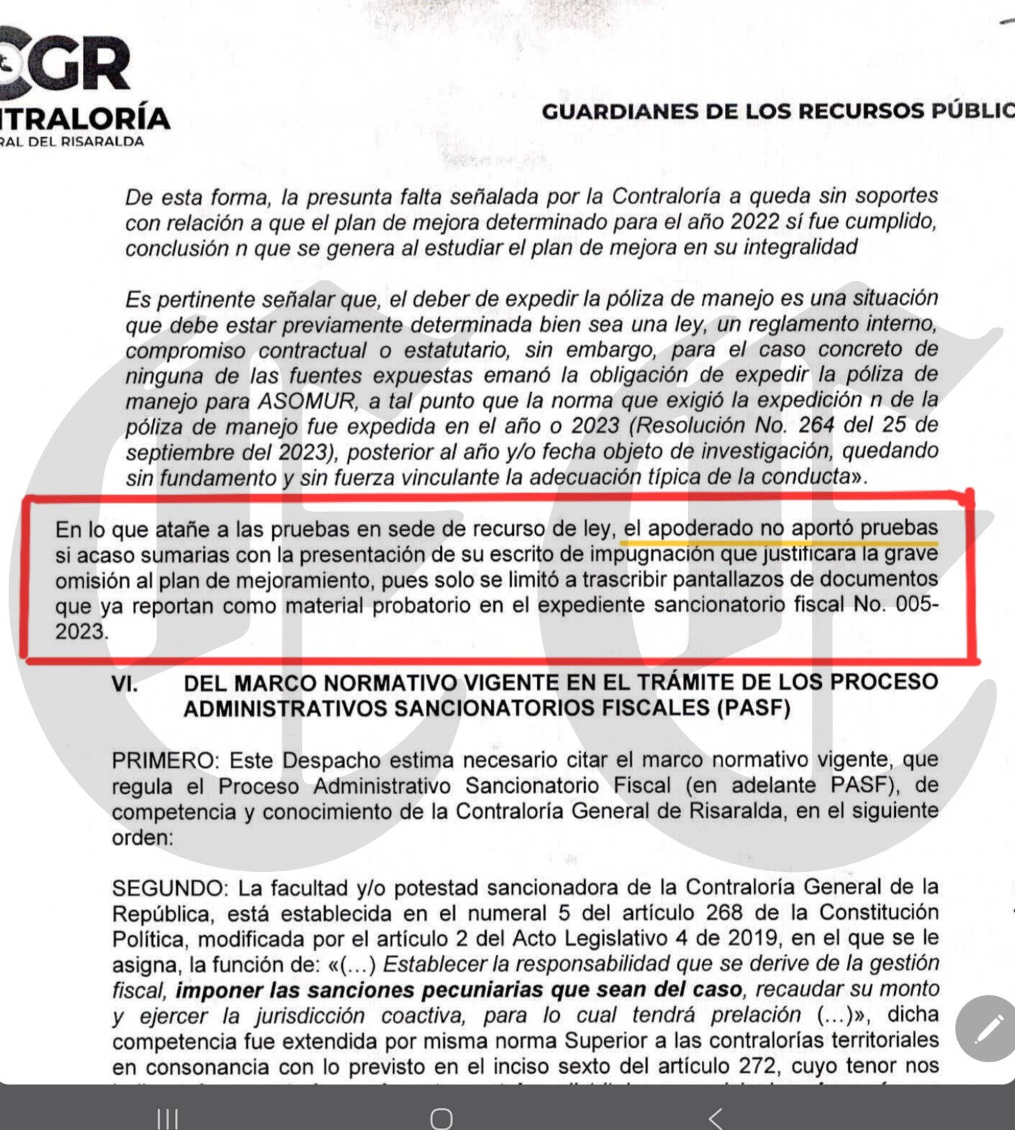 procuraduria sanciona por cuatro meses al director de asomur a1