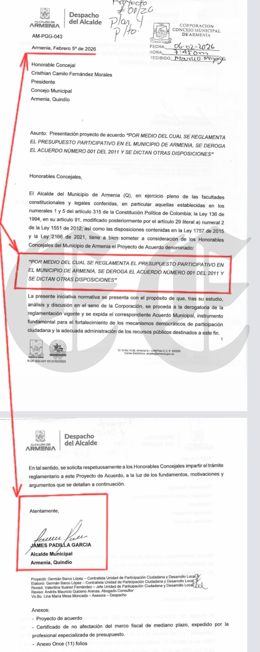 5 873 millones perdidos alcaldia de armenia les hizo conejo a los comunales y ahora quiere hacerle conejo al juez 01