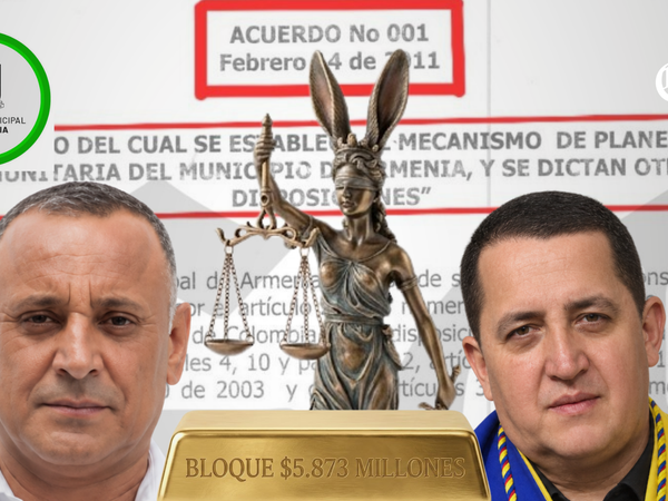 ¡$5.873 MILLONES PERDIDOS! ¿Alcaldía de Armenia les hizo conejo a los comunales y ahora quiere hacerle conejo al juez?