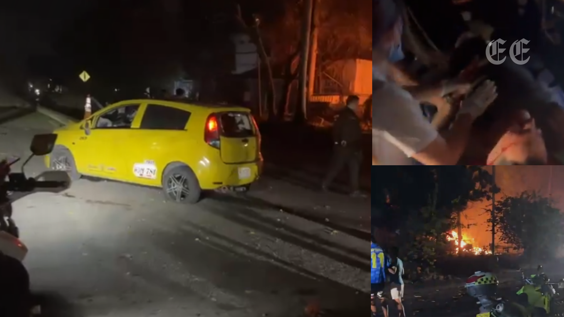 atentado con carro bomba frente a la estacion de policia de los patios deja una persona sin vida y once heridos pagina web