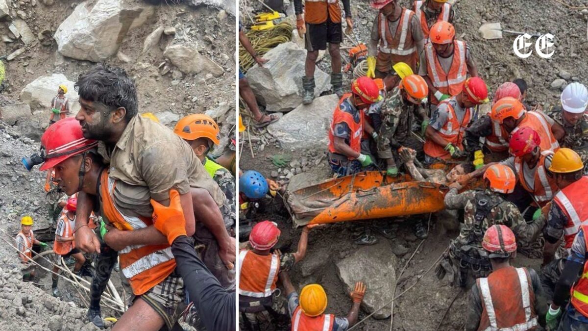 Atrapados nueve días bajo tierra sobreviven a las devastadoras inundaciones en Nepal 1 atrapados nueve dias bajo tierra sobreviven a las devastadoras inundaciones en nepal nepal rescate trabajadores