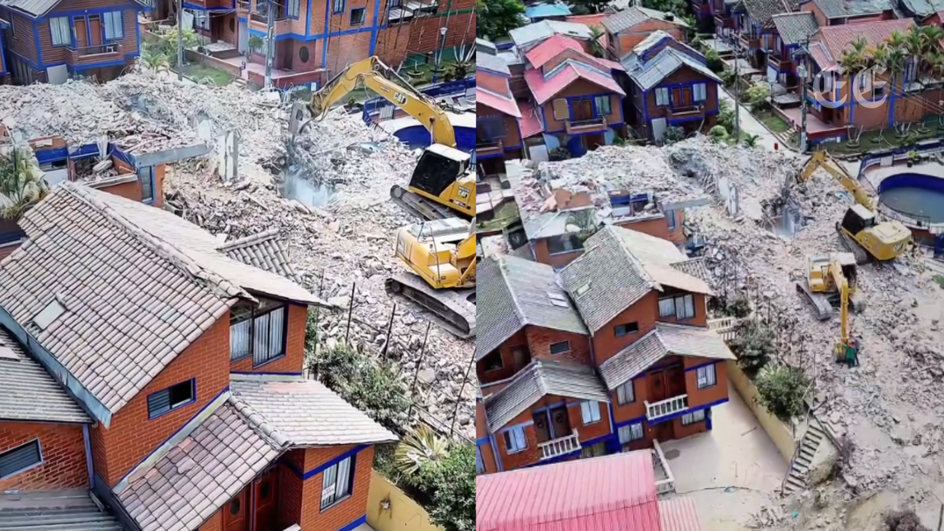 avanzan las labores de demolicion en quintas del jardin colonial a cargo de la alcaldia de dosquebradas pagina web 1