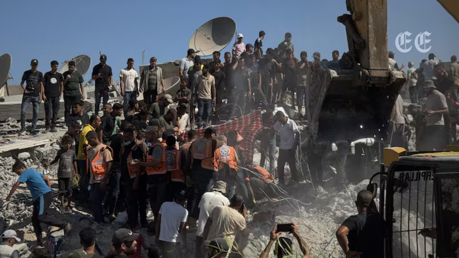 calamidad en el norte de gaza tras el colapso de un edificio que albergaba a cien desplazados pagina web