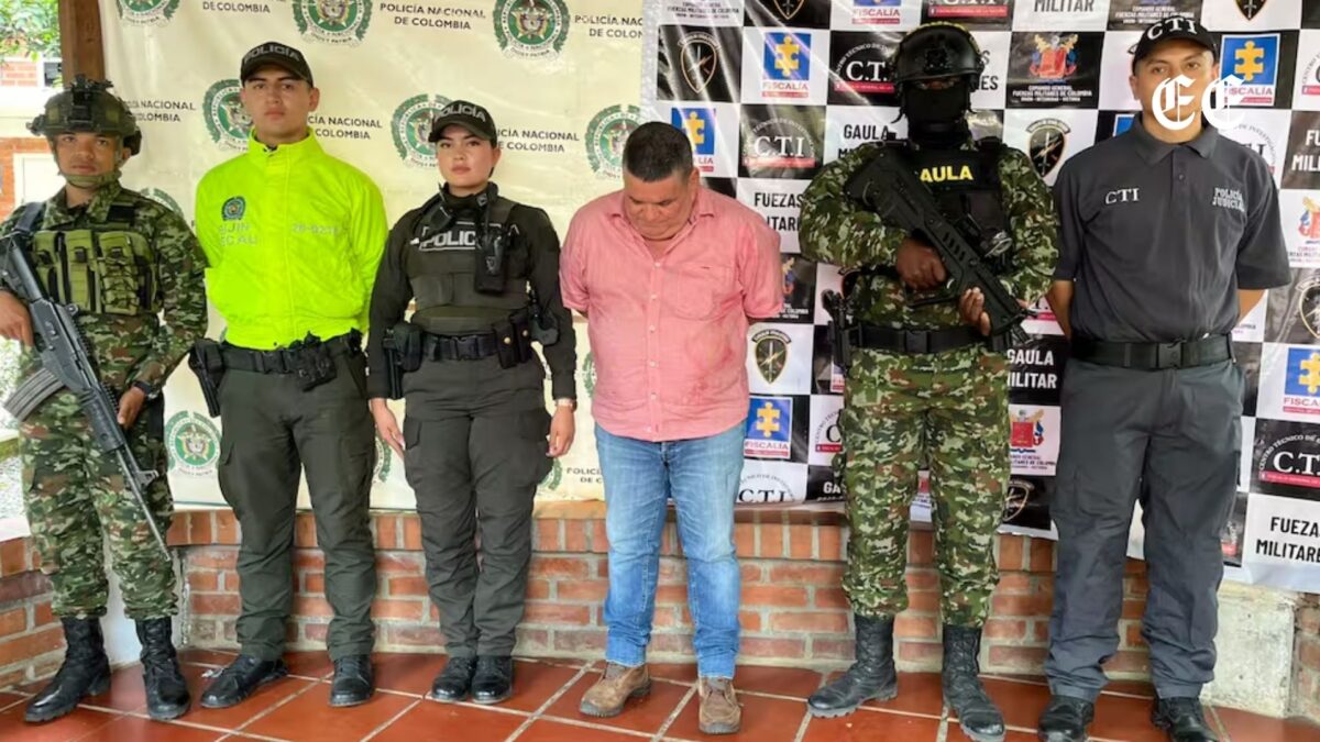 capturan en cauca a alias ramon hombre clave en la logistica de las disidencias de ivan mordisco alias ramon policia nacional