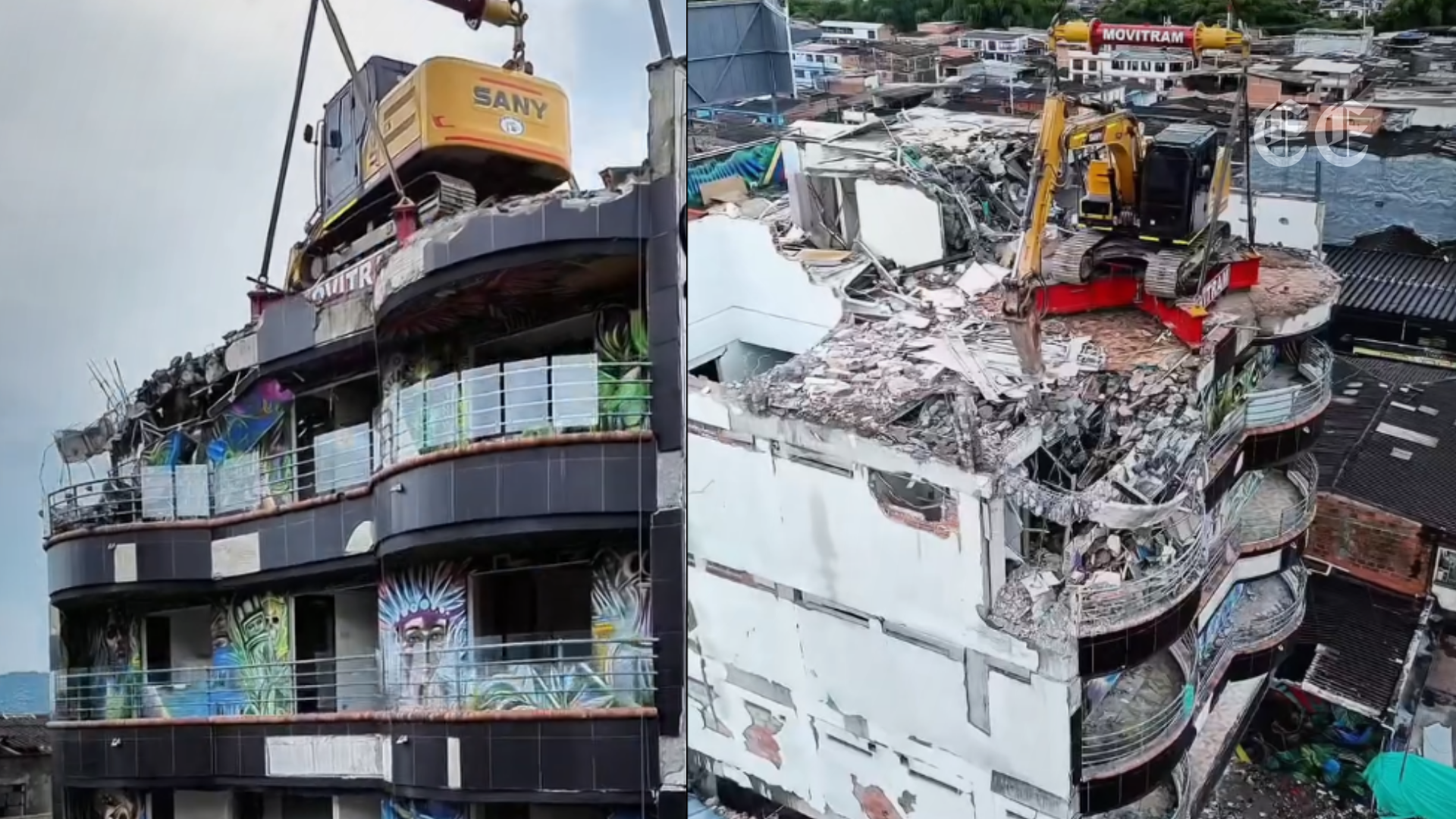 dosquebradas avanza en la demolicion del emblematico hotel veneton tras el terremoto pagina web