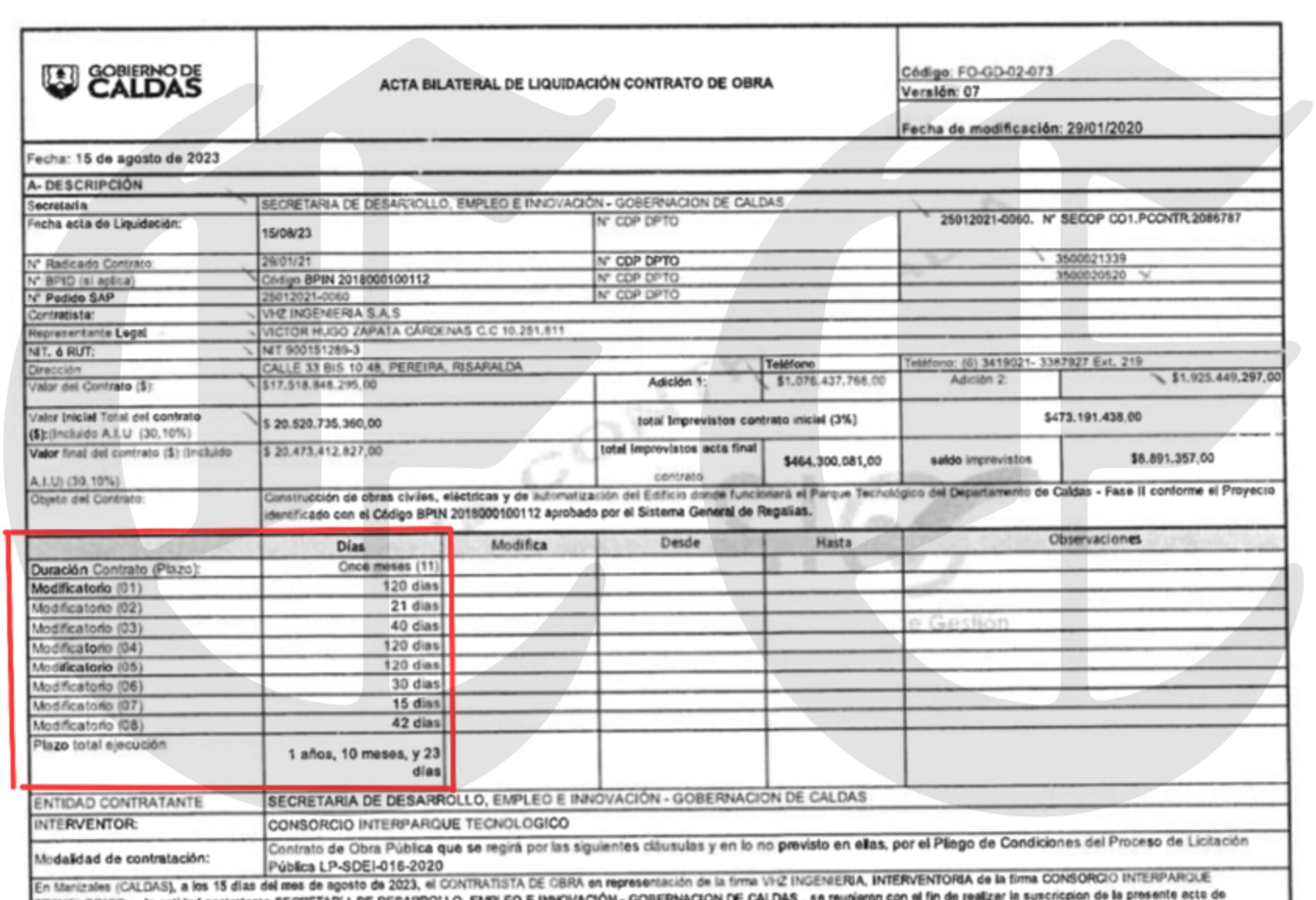 elefante blanco de 30 000 millones en la gobernacion de caldas 4