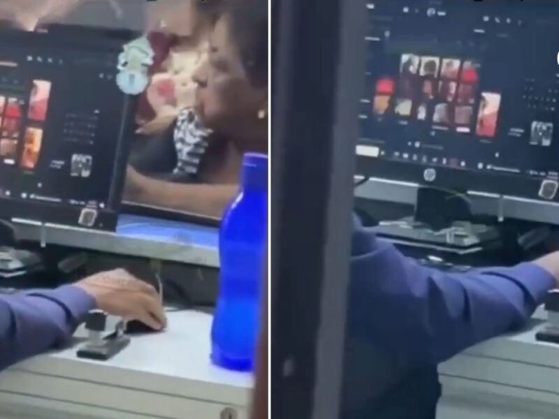 empleado de nueva eps en florencia fue grabado chateando mientras decenas de pacientes esperan por su medicamento empleado chateando nueva eps