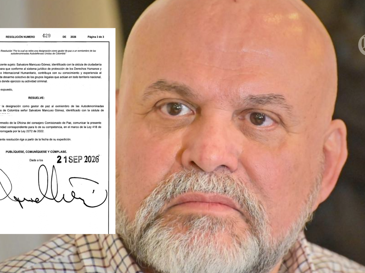 Gobierno de la Espriella retira a Salvatore Mancuso como gestor de paz
