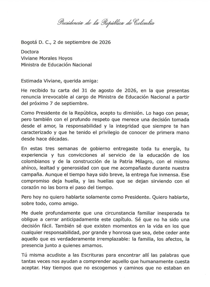 Ilva Myriam Hoyos es nombrada nueva ministra de Educación tras la renuncia de Viviane Morales 3 ilva myriam hoyos es nombrada nueva ministra de educacion tras la renuncia de viviane morales 2