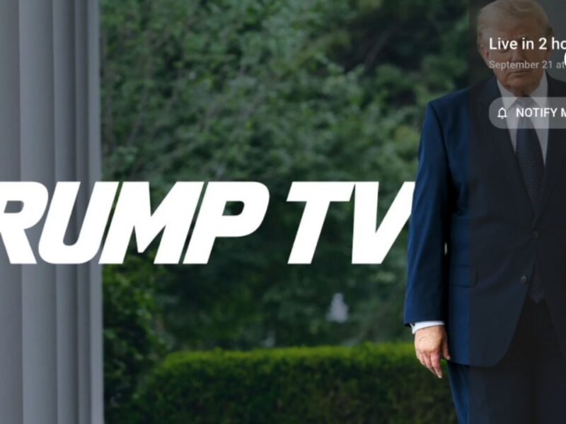 la casa blanca estrena trump tv en medio de historico enfrentamiento con los medios tradicionales trump tv redes sociales