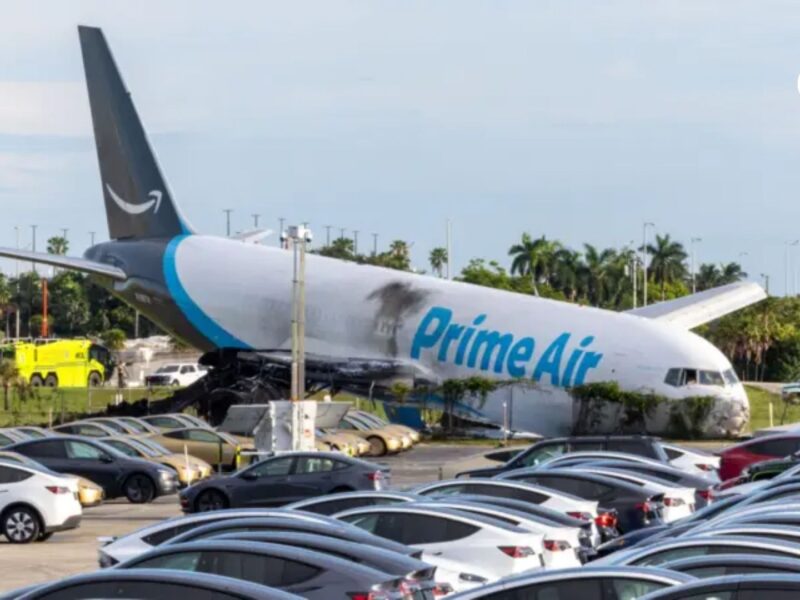 tragedia aerea sacude a amazon tras el voraz impacto de su avion de carga procedente de miami amazon avion apa
