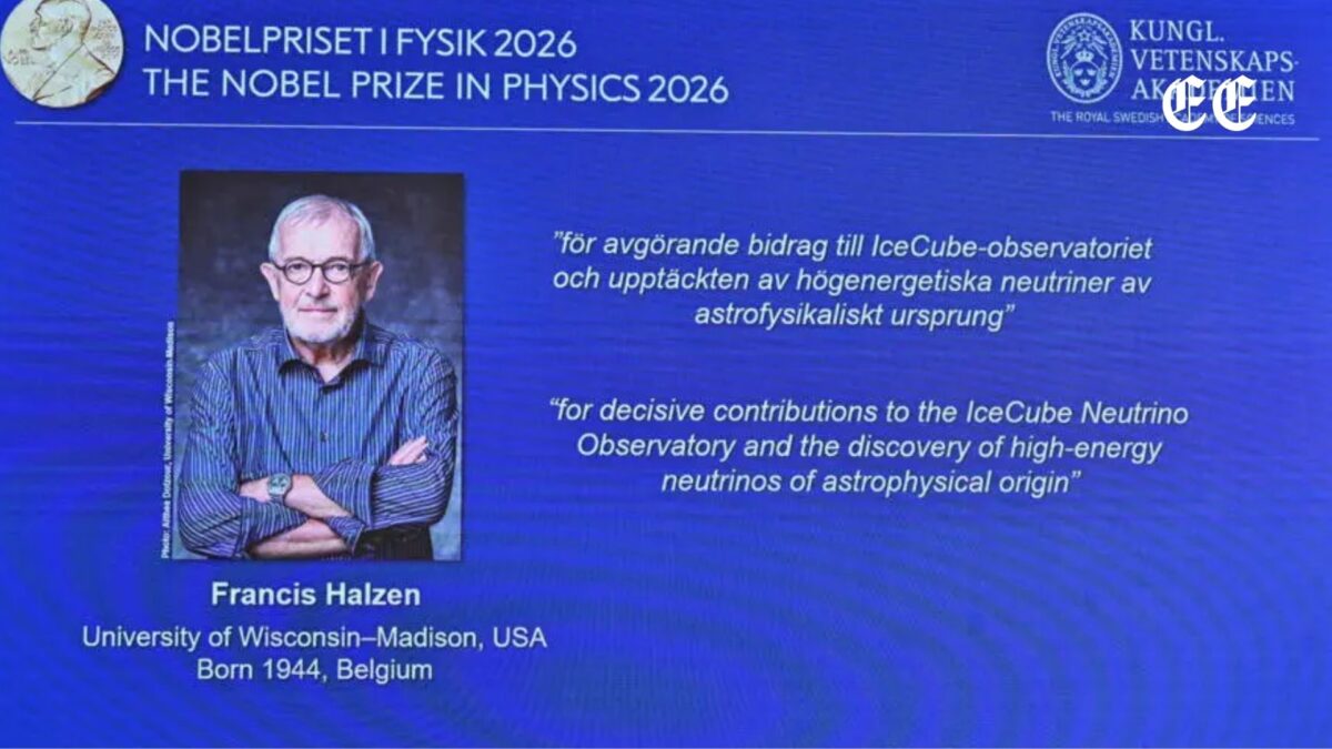 el nobel de fisica 2026 premia la hazana de francis halzen y la caceria de las particulas fantasma en la antartida nobel