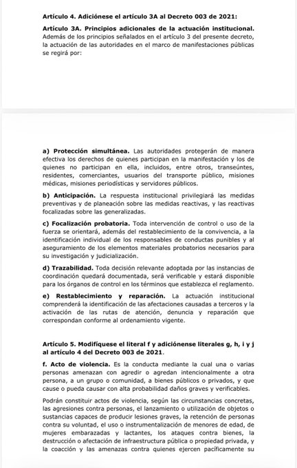 Gobierno de Abelardo De La Espriella redacta decreto para reglamentar las protestas en Colombia 8 gobierno de abelardo de la espriella redacta decreto para reglamentar las protestas en colombia image 2