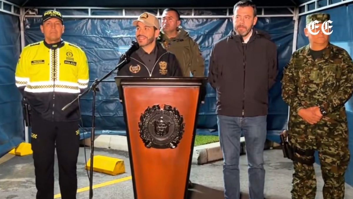 presidente encabeza operativo de seguridad simultaneo de policia y ejercito en el centro de bogota operativo bogota video redes sociales