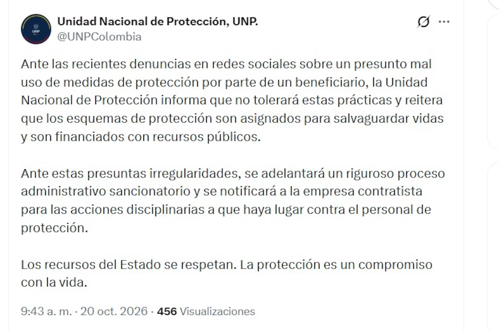 son los escoltas de la unp entrenados para llevar los carritos de mercado de sus protegidos image