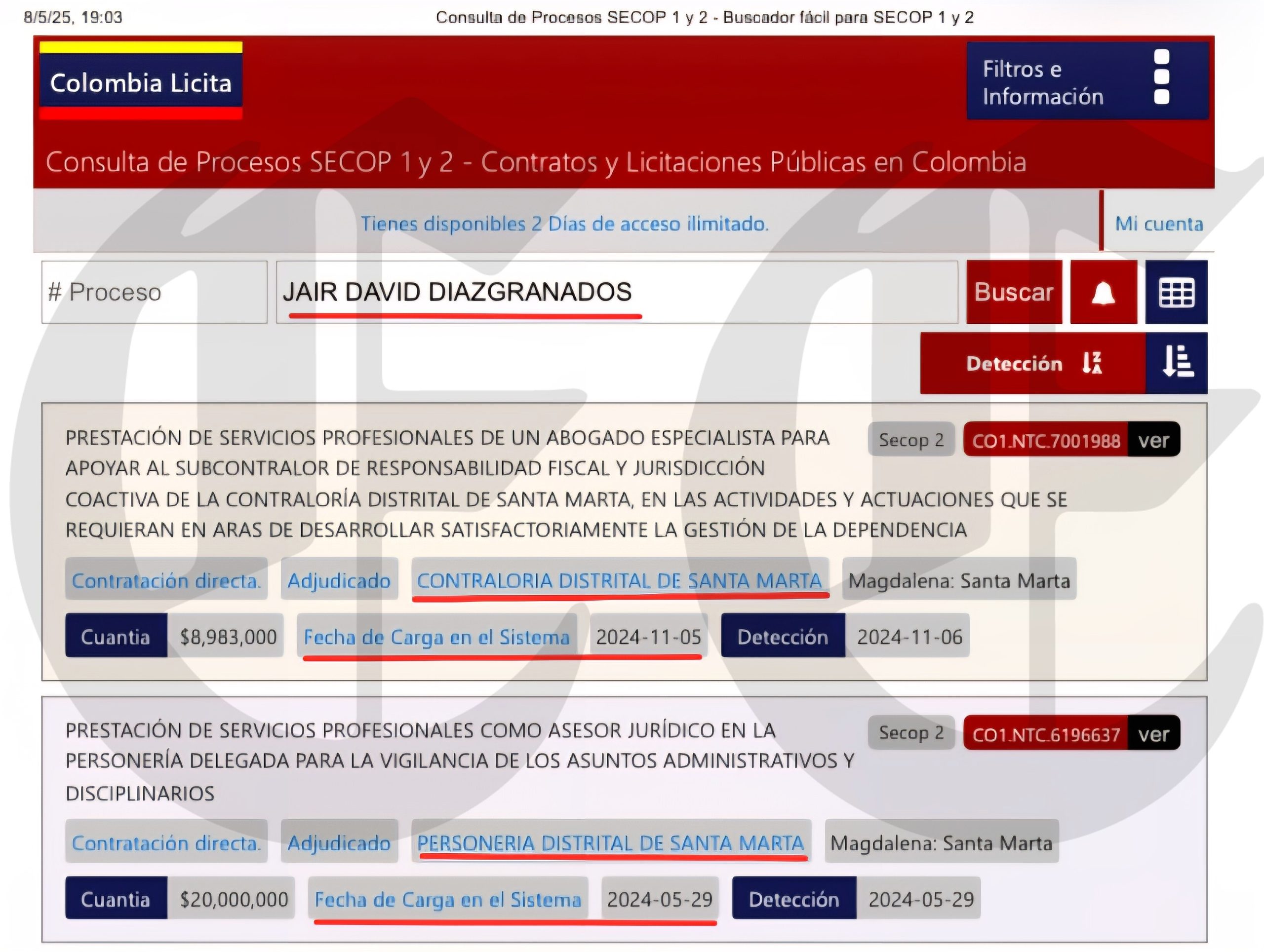 tatiana margarita las denuncias las publico no las oculto a proposito cuentenos de contratos de su primo con la carder viviendo en santa marta 12 scaled tatiana margarita las denuncias las publico no