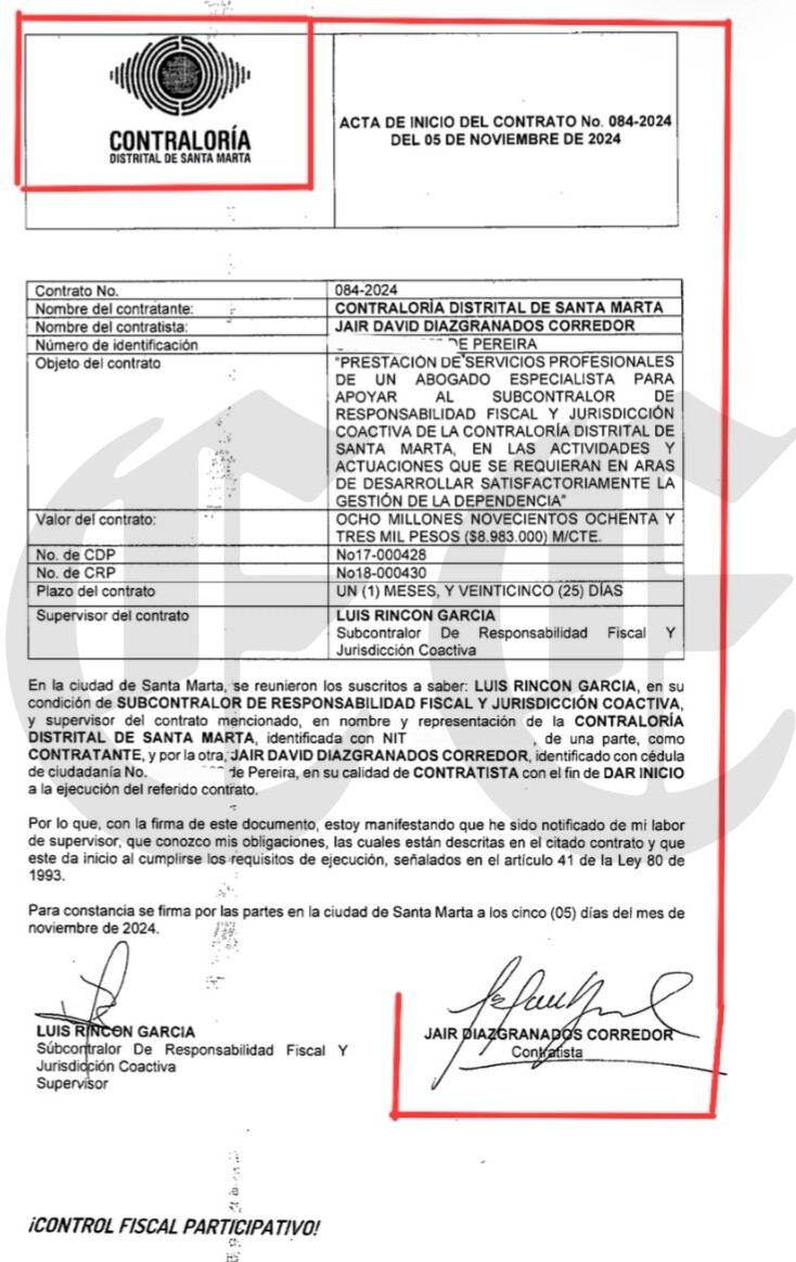 tatiana margarita las denuncias las publico no las oculto a proposito cuentenos de contratos de su primo con la carder viviendo en santa marta 13