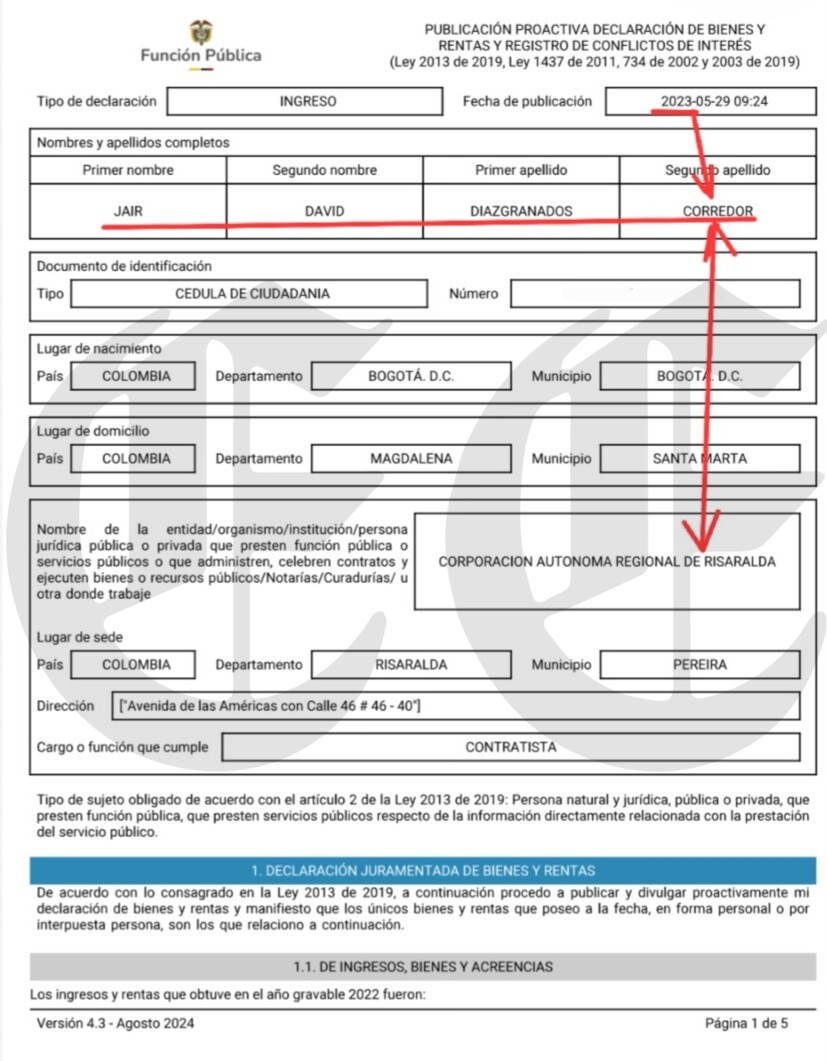 tatiana margarita las denuncias las publico no las oculto a proposito cuentenos de contratos de su primo con la carder viviendo en santa marta 14