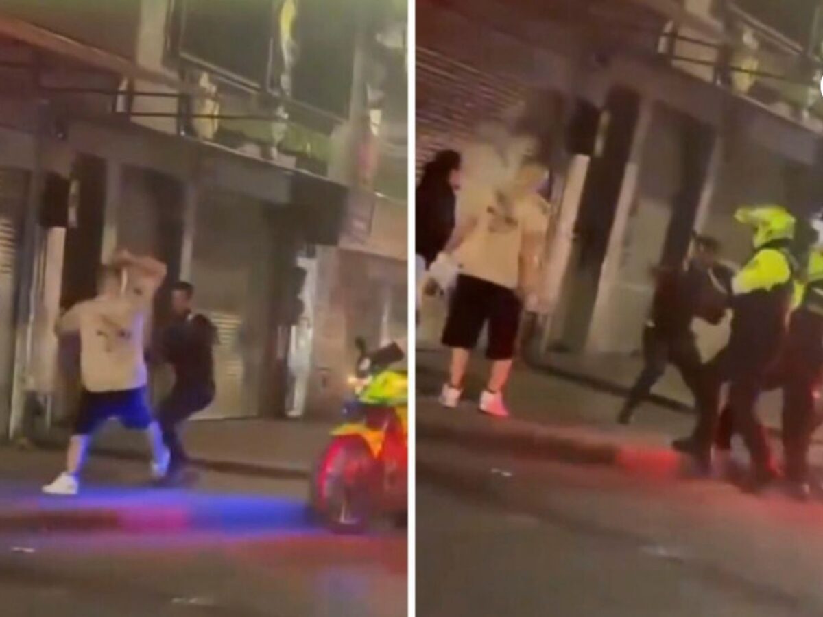 Trágica riña con arma blanca en Bogotá termina con una persona sin vida y dos capturados