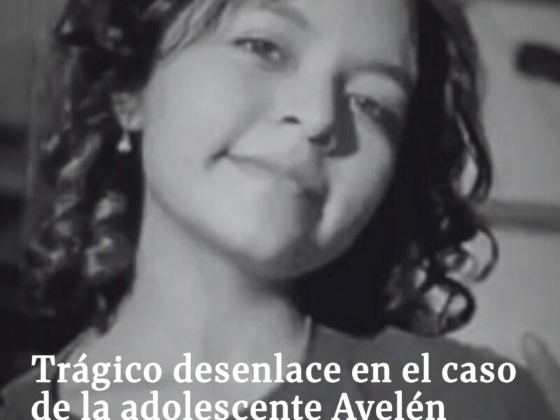 Trágico desenlace en el caso de la adolescente Ayelén Sofía Páez desaparecida hace 14 meses en Bogotá