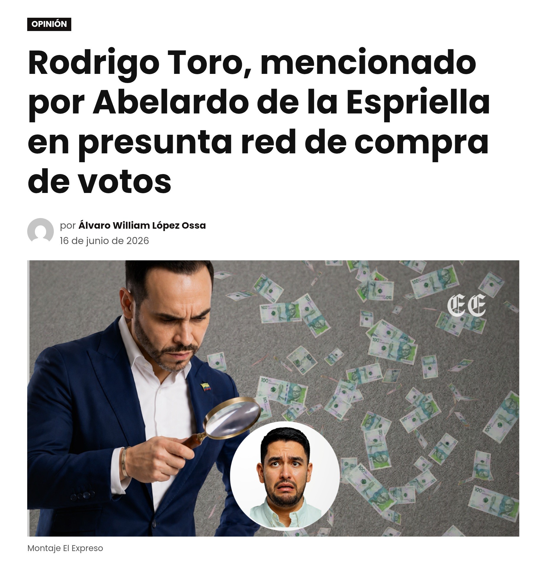 una prima una familiar y su exescolta los vinculos de rodrigo toro en el consejo directivo de comfamiliar risaralda visa 1
